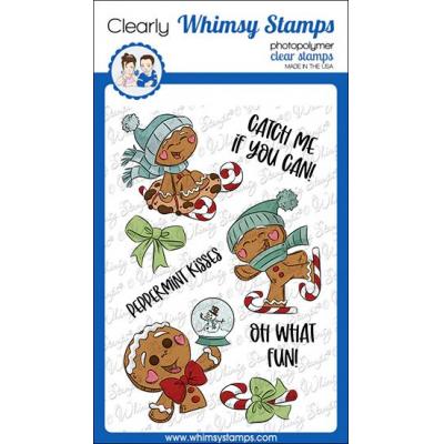 Whimsy Stamps Krista Heij-Barber Clear Stamps - Gingerbread Fun